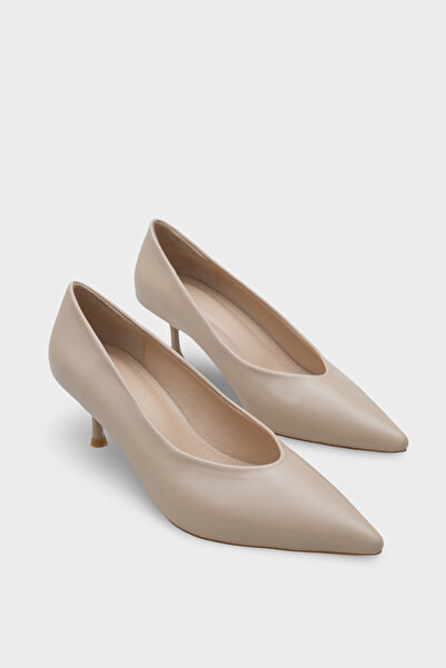 Capone Outfitters Merle Pointed Toe Genuine Leather Lined Stiletto