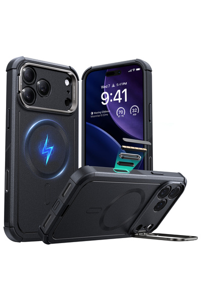 ESR جراب لهاتف iPhone 17 Pro Max مع حامل تخزين، حماية من السقوط بدرجة عسكرية 7X