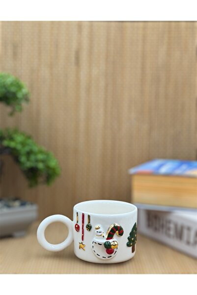 Turna Seramik Yılbaşı Fincan