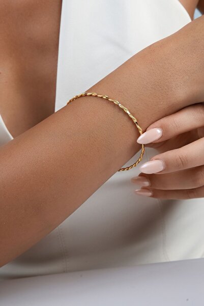 10 gr 22 Ayar Ikili Burma Altın Bilezik