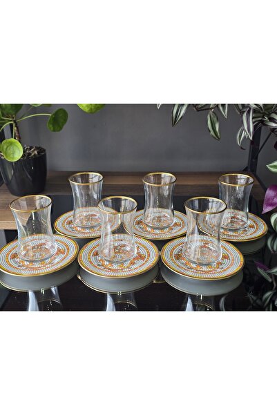 EMİRA HOME طقم شاي تروفا 6 أشخاص