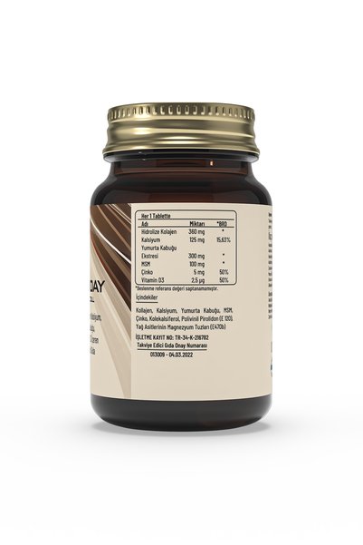 ASKODAY Nemcoll 30 Tablets |   Collagen, Eggshell & Vitamin Complex