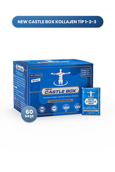 NEWCASTLEBOX Kolajen Tip 1, Kolajen Tip 2, Kolajen Tip 3 Ve Bromelain Ile Güçlü Eklem Desteği | New Castle Box