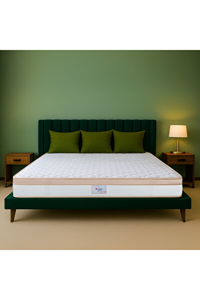 Sleepwell سباين بلس عادي، مقاس سرير مزدوج، مرتبة مضادة للترهل (200 طول × 120 عرض × 20 ارتفاع سم)