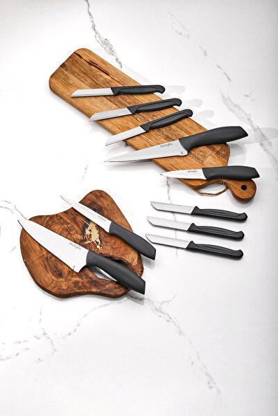 Lazoğlu Pro Chef 10 Parça Bıçak Seti-Paslanmaz Çelik