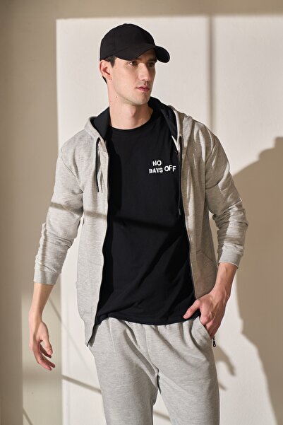 defys Ανδρικό φούτερ Defy's Arda από βαμβακερό ύφασμα με 2 κλωστές χωρίς σαρκ...