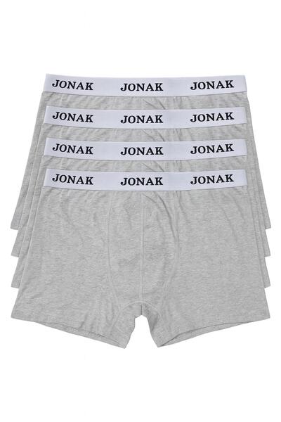 MOSTESS Γκρι Ανδρικό Lycra Boxer 5 Pack Cotton Production