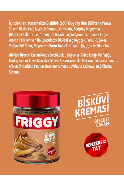 FRİGGY Bisküvi Kreması 320GR