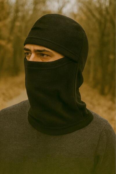 SWORD قناع ثلج من الصوف العسكري باللون الأسود للجنسين