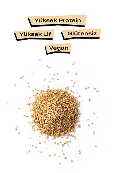 THE GOOD WİLD Filizlendirilmiş Çiğ Karabuğday | Glutensiz Kuru Bakliyat | Vegan | Yüksek Lif , Protein | 175 Gr