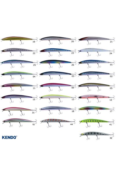 Kendo Seabass Minnow 17cm 26,8gr Floating Suni Yem