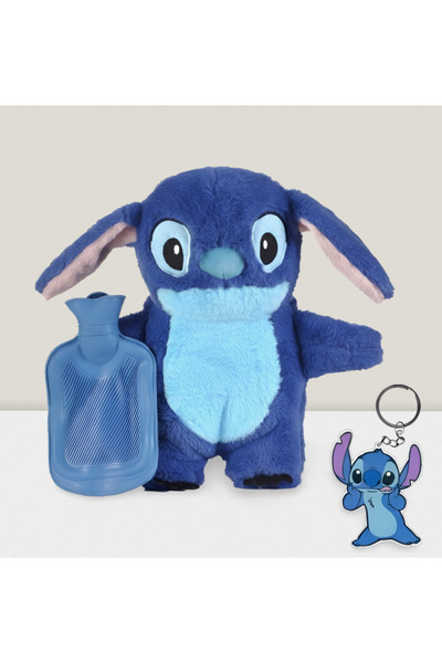 toysme حقيبة ستيتش للمياه الساخنة (هدية ستيتش على شكل سلسلة مفاتيح) غطاء ناعم...