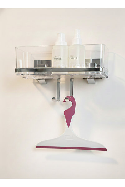 Saban Pembe Küçük Çekçek Tezgah Üstü ve Cam Çekpası 22x17cm