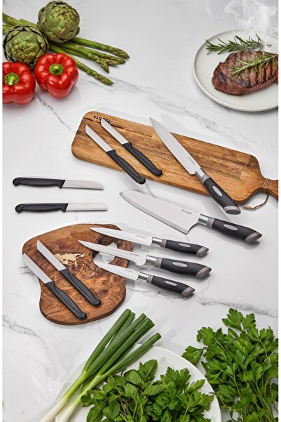 Lazoğlu Chefline 11 Parça Hediyeli Bıçak Seti