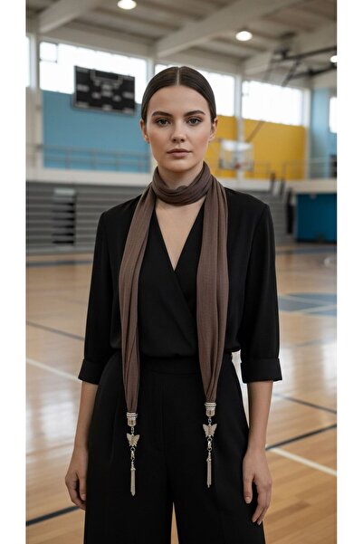 Gönülden Tasarım Băiat 180 Cm Eșarfă pentru femei Butterfly Tip bumbac moale ...