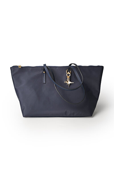 Ecrou T-3010 Large Case Parachute Fabric Bag Navy Blue