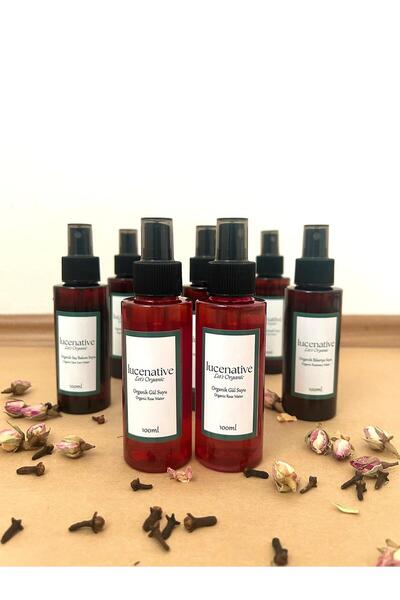 lucenative %100 Organik Gül Suyu Parlaklık Etkili ve Arındırıcı, Nem Sağlayan...