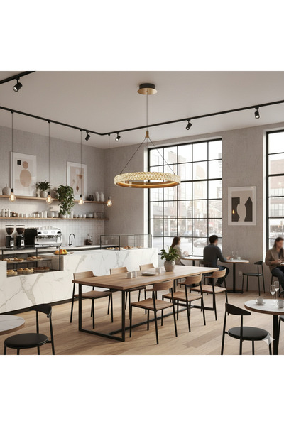 Özcan Aydınlatma 2734-1A-20 Cipale Tekli Sarkıt 40cm (Kumandalı Sistem) ESKİT...