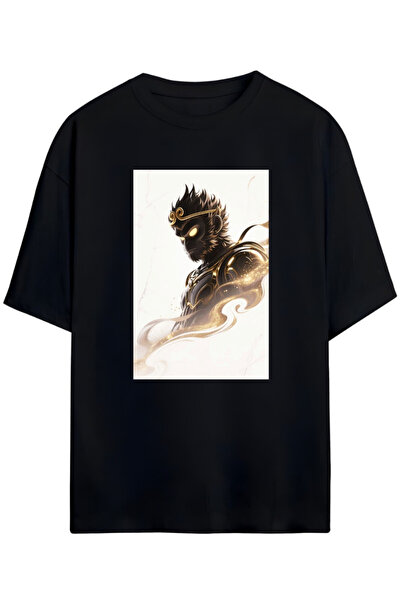 Pandorica's Tricou unisex din bumbac cu design Black Myth Wukong