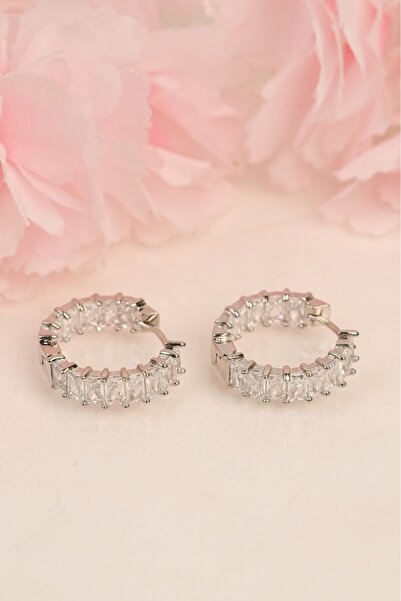 Richard Jewell Kadın Çelik Renk Atmaz Garantili Faturalı Küpe