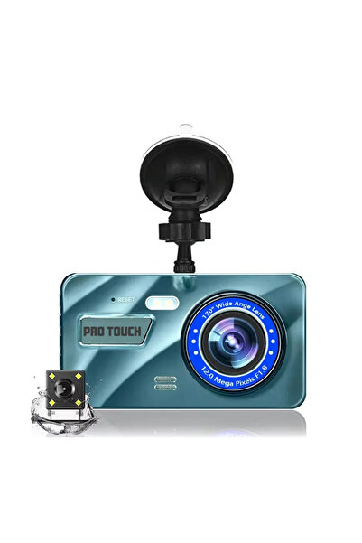 ProDrivers ® Cameră de bord DVR ProTouch / Ecran tactil / Ecran de 4 inch / Full HD / Cameră de mers înapoi