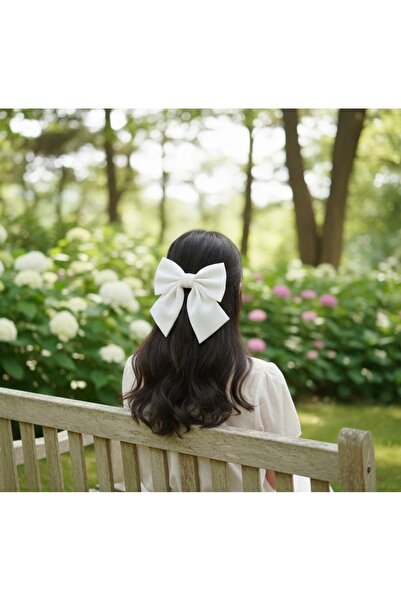 VESPERASTOREE Kurdela toka saten fiyonklu, klipsli toka, yetişkin, genç kız ,...