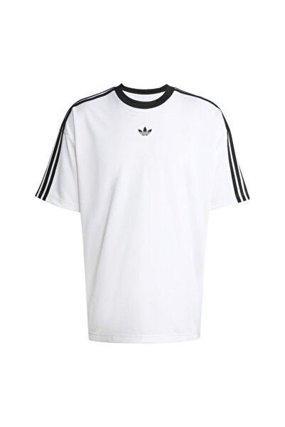 adidas Men's White T-Shirt Jacquard Jersey Jw5877