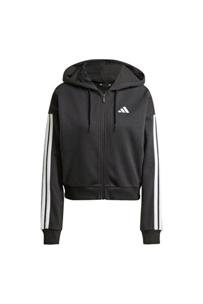 adidas Women's Casual Sports Jacket- Hooded W 3S ft Fz Hd Je0052