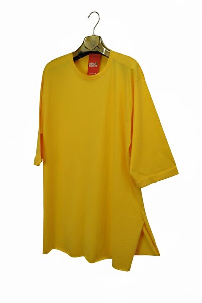 elma abone Plus Size Combed Tunic