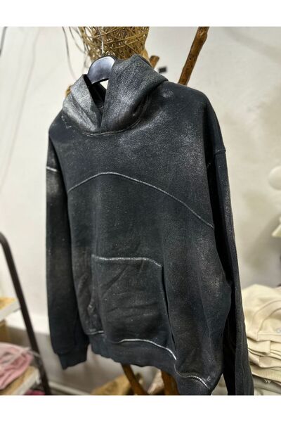 LUJJE Parlak Batik Şardonlu Sweat