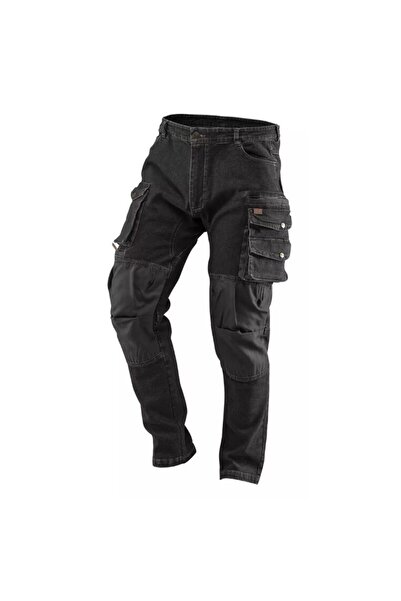 NEO Pantaloni de lucru tip blugi, NEO, model Denim, negru, marimea L/52