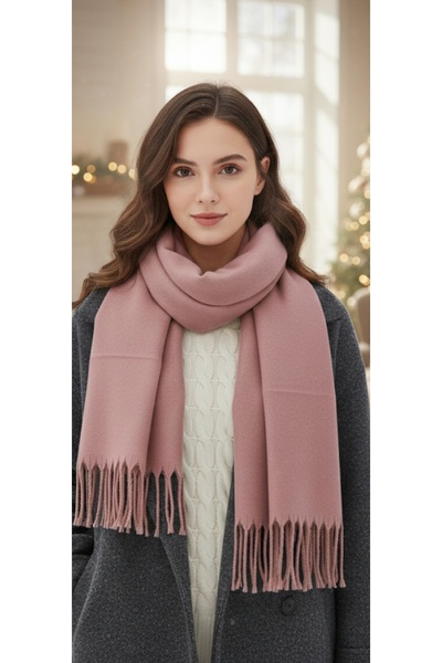 İpekdivan Kışlık Angora Şal -Atkı