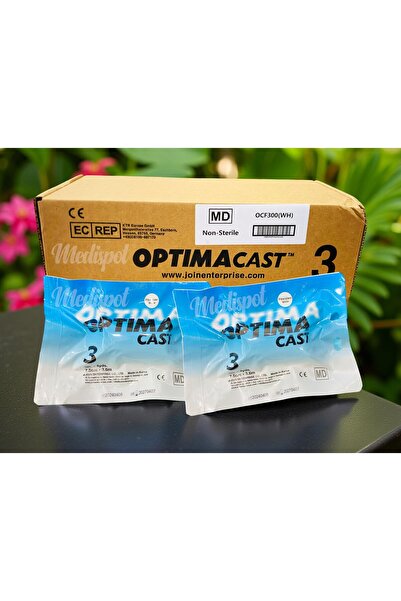 optımacast 10 قطع من شريط الصب العظمي المصنوع من الألياف الزجاجية من Optima Cast رقم 3 (3 بوصة × 4 ياردة / 7.5 سم × 3.6 متر)