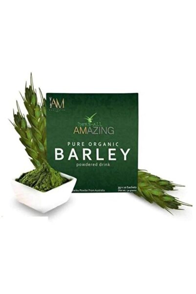 AMAZING IAM Pure Organic Barley Powder Drink Barley Green Natural Blend