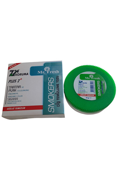 Mr.Fresh Bitki Özlü Diş Macunu 90 gr+Diş Temizleme Tozu 50 gr+3'lü Diş Fırçası+hmd Sabun