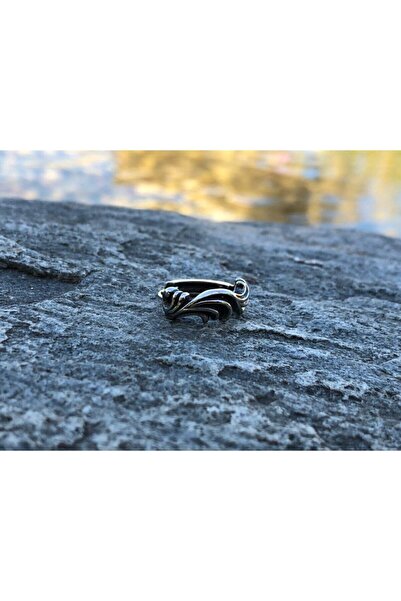 northstarshop Vintage Design Ring 316L Biker Piercing 316L Steel Earring (Single)