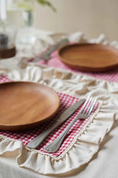 KaiHome Carouri din 6 piese cu detaliu cu volane de serviciu american