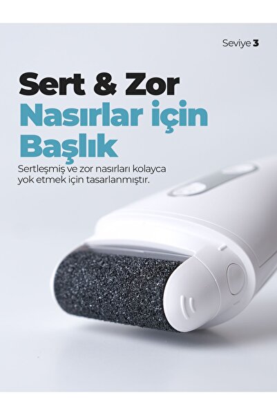 PiranTech BCM-1138T Ayak Bakım Törpüsü ( Yedek Başlıklar )