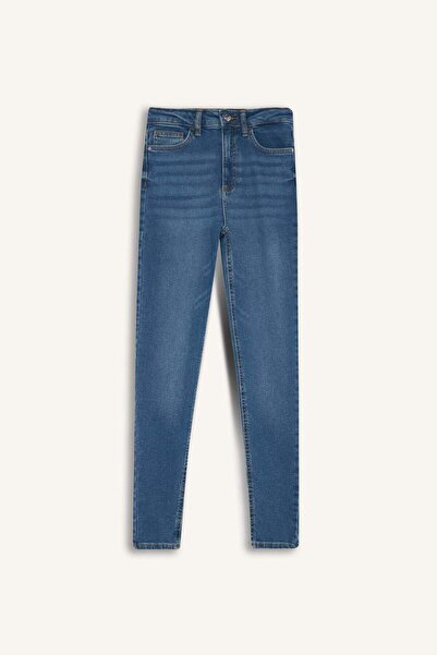 DeFacto Pantaloni de blugi skinny cu talie înaltă până la gleznă F2963AX25WN