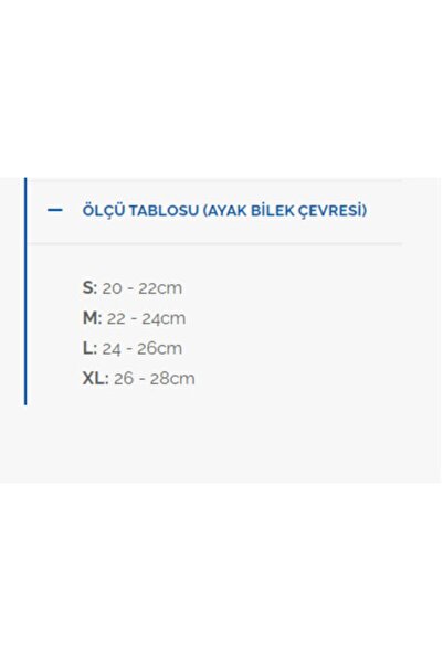 Case Lüx Örme Medikal Ortopedik Ayak Bilekliği Kb-301