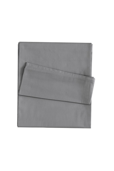 Linens Mix&Match Cotton Satin King Size Bed Sheet Mink