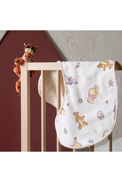 Taç Licensed Disney Winnie Cotton 20X55 cm 3-Piece Muslin Shoulder Cloth