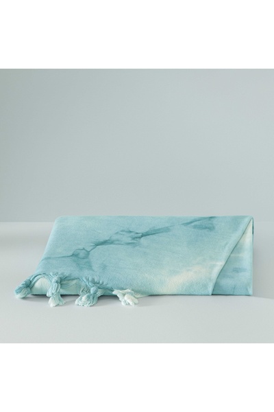 Taç Taç Butik Pamuk Göcek Peştamal Su Yeşili