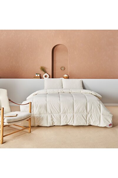 Taç White Wool Sense Double Quilt