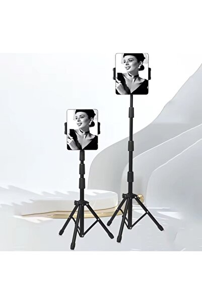 Dymax Tablet Standı Tripod Stabilizer Monopod Tripot Selfie Çubuğu Tablet Tut...