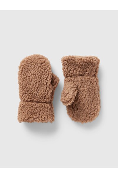 GAP Bebek Kahverengi Sherpa Eldiven