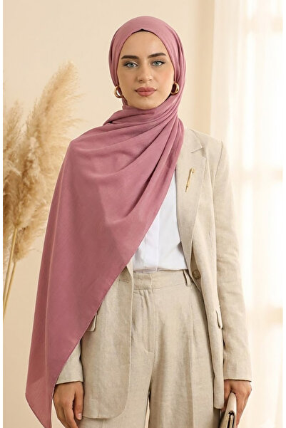 sefamerve Armül Şal 81076-07 Gül Kurusu