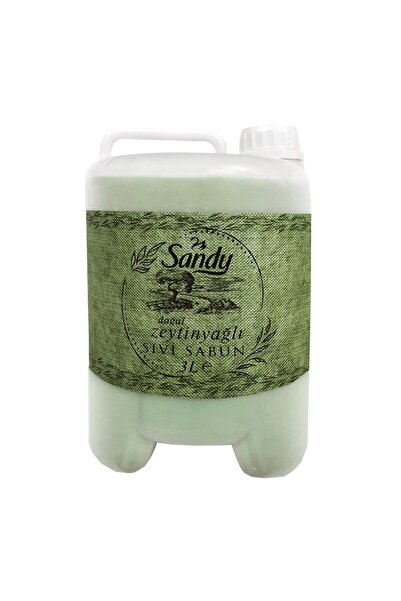 Sandy Doğal Zeytinyağlı Sıvı Sabun 3 Lt