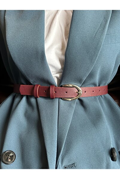 LİA KEMER حزام نسائي كلاسيكي منقوش من لاست بإبزيم فضي، حزام للسترة، حزام للملابس، حزام للبنطلون