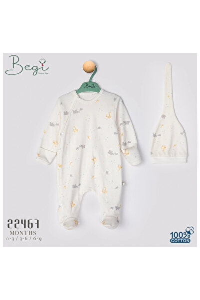 Begisa Zurafa Baskılı Tulum % 100 Pamuk